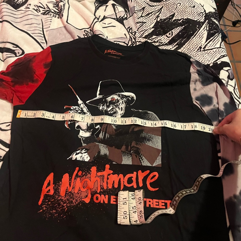 A Nightmare on Elm Street Black and Red Long Sleeve Shirt - Picture 5 of 6